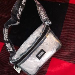 New VS Pink clear fanny pack